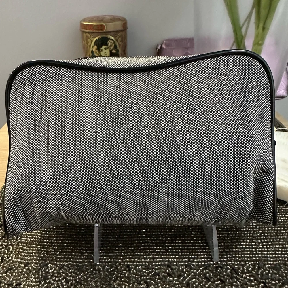 New Dior 4 piece bundle Vintage Tweed Parfums Beaute cosmetic case - Picture 7 of 14